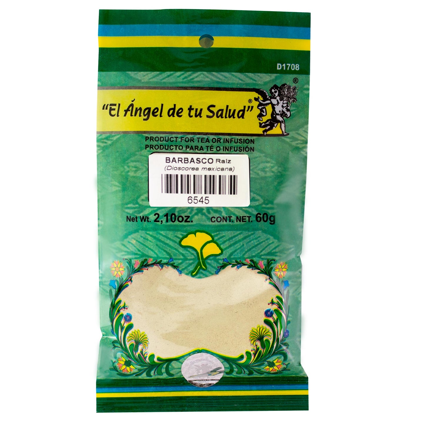 BARBASCO raíz ™ Polvo bolsa verde 60g