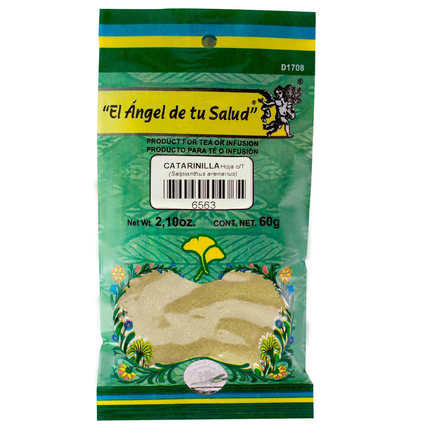 CATARINILLA hojas con tallo ™ Polvo bolsa verde 60g