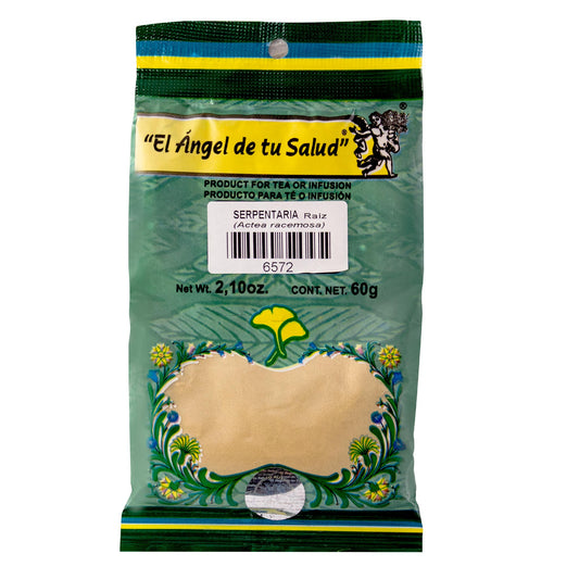 SERPENTARIA raíz ™ Polvo bolsa verde 60g