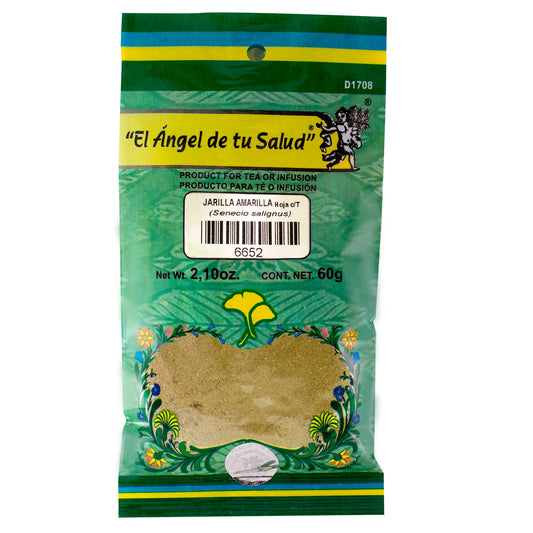 JARILLA AMARILLA hojas con tallo ™ Polvo bolsa verde 60g