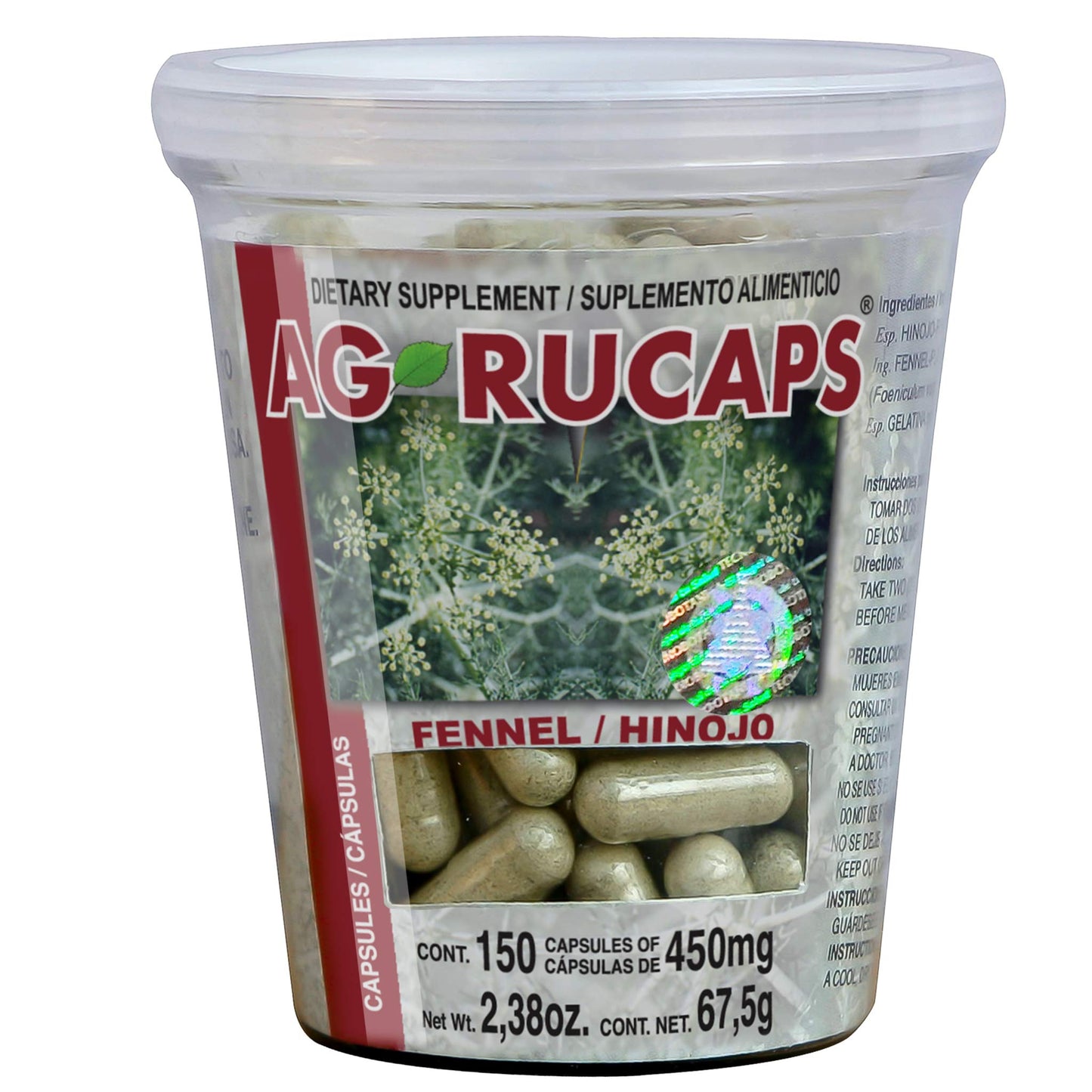 AGRUCAPS ® 150 cápsulas