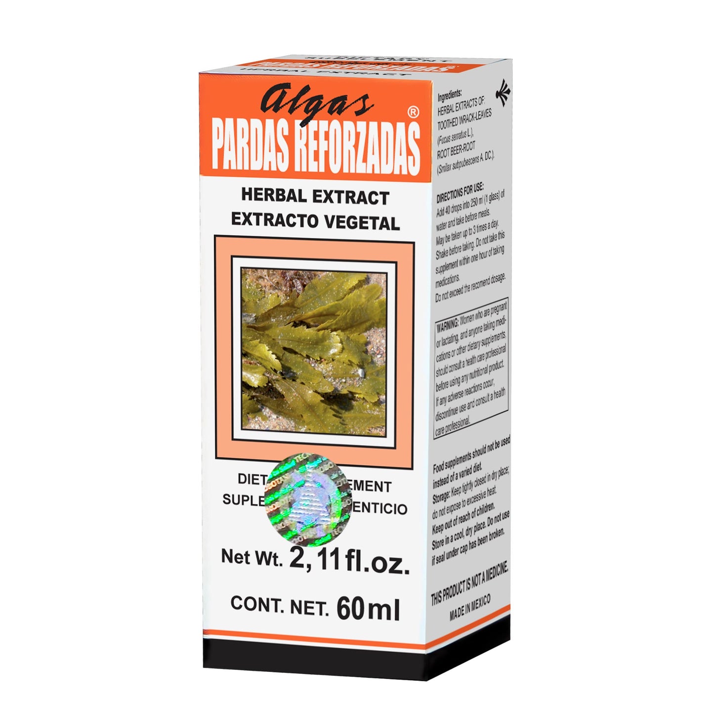 PARDAS REFORZADAS ® extracto vegetal 60ml