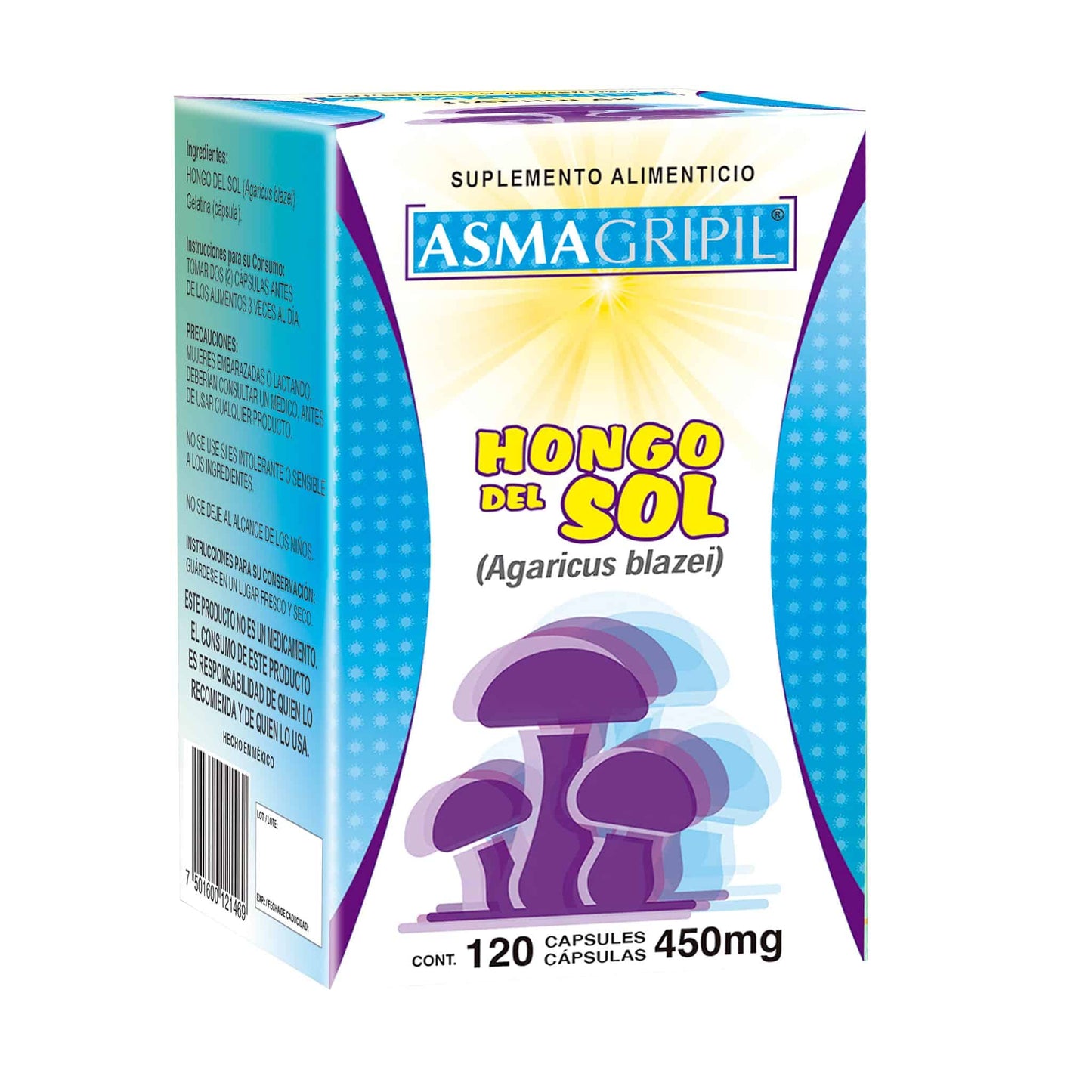 ASMAGRIPIL ® 120 cápsulas