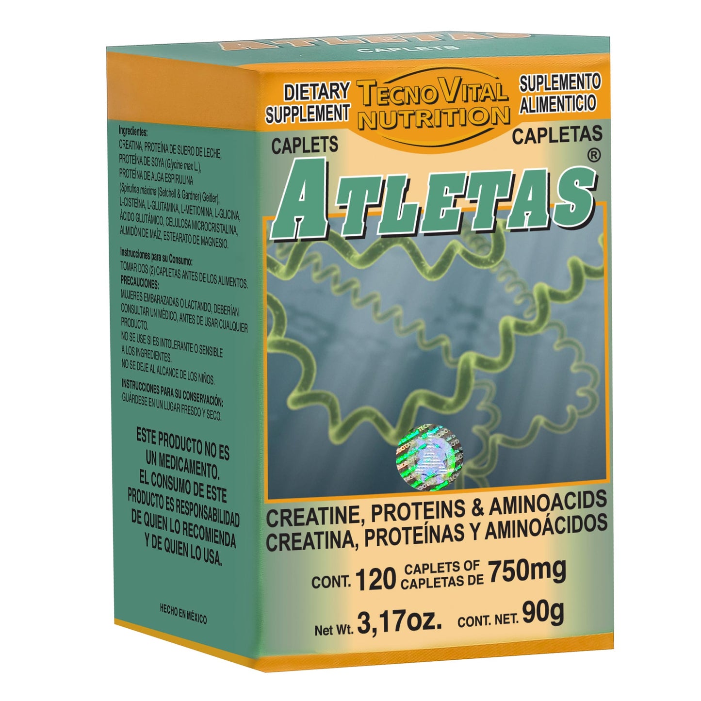 ATLETAS ® 120 capletas
