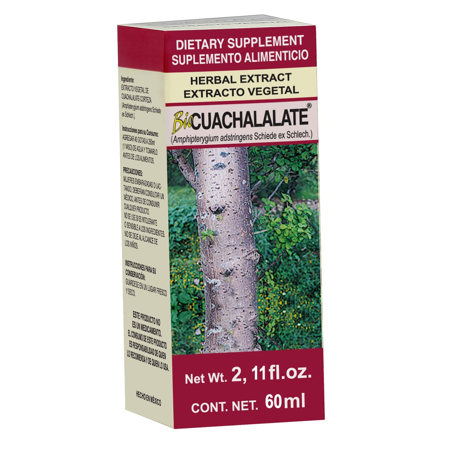 BIOCUACHALALATE ® extracto vegetal 60ml