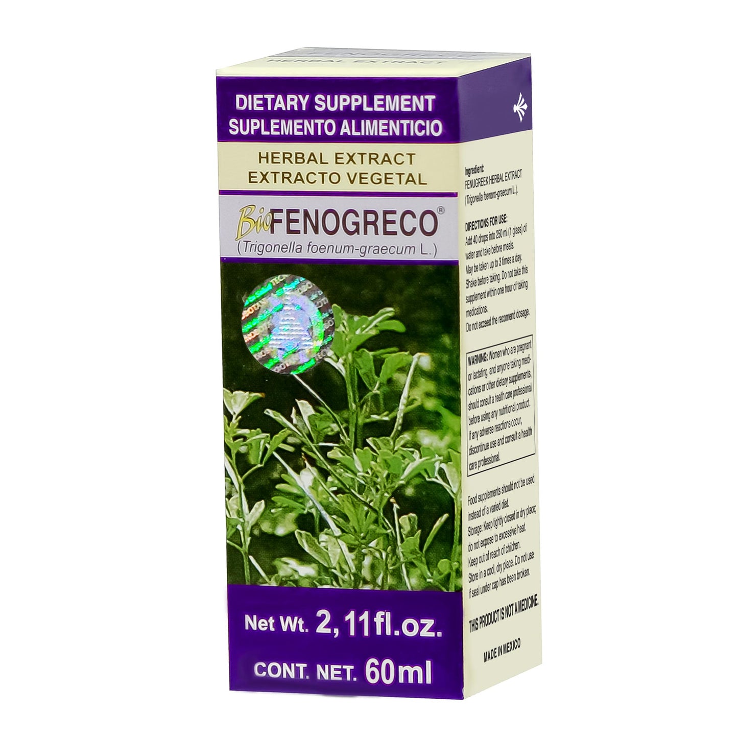 BIOFENOGRECO ® extracto vegetal 60ml