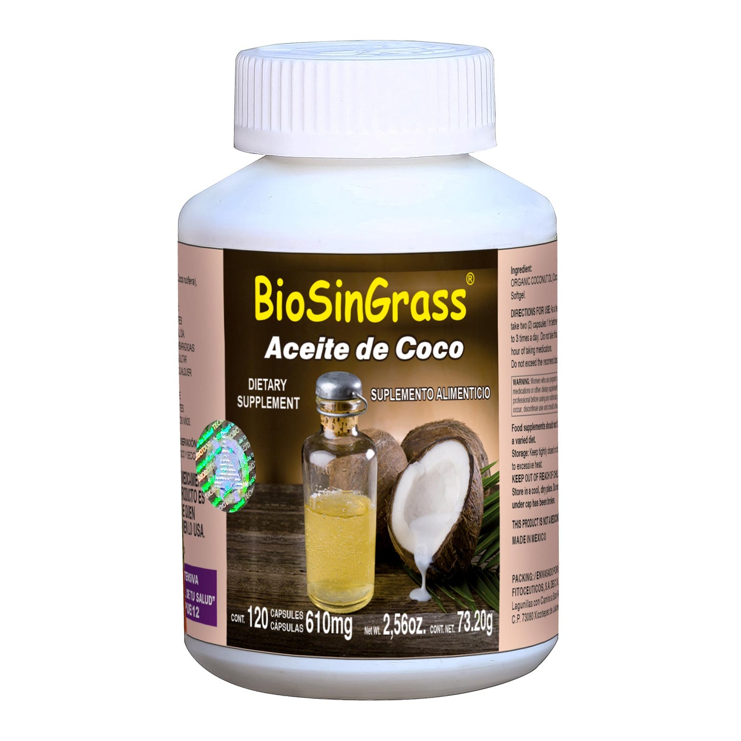 BIOSINGRASS ® 120 cápsulas