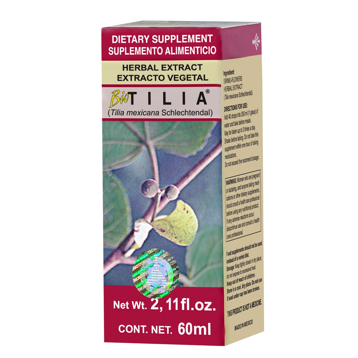 BIOTILIA ® extracto vegetal 60ml