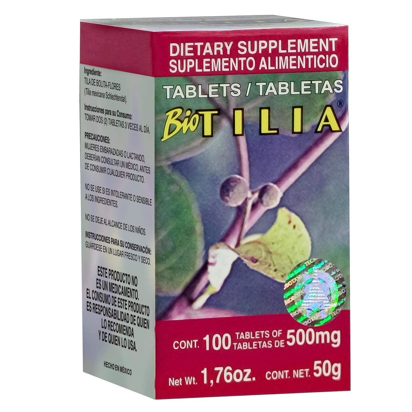 BIOTILIA ® 100 tabletas