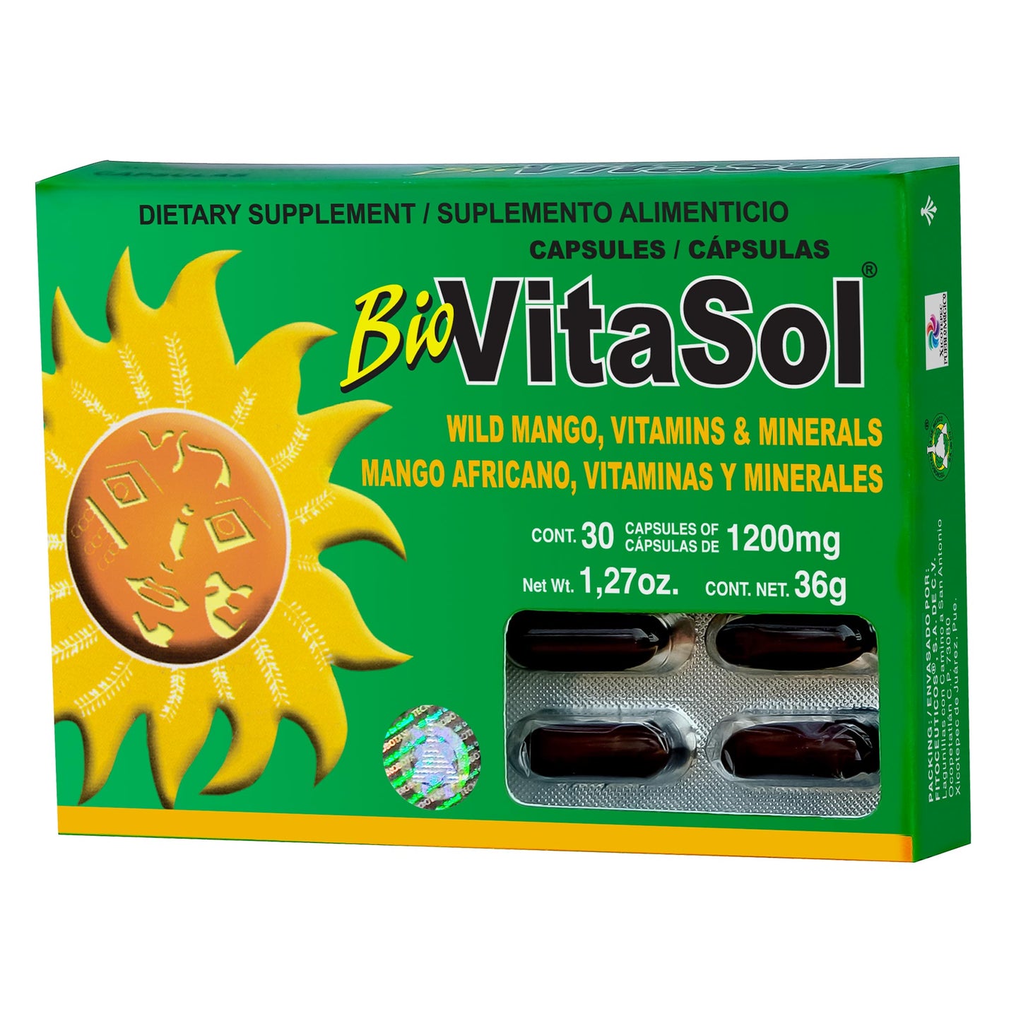 BIOVITALSOL ® 30 cápsulas
