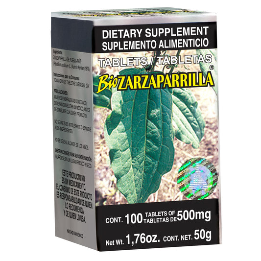 BIOZARZAPARRILLA ® 100 tabletas