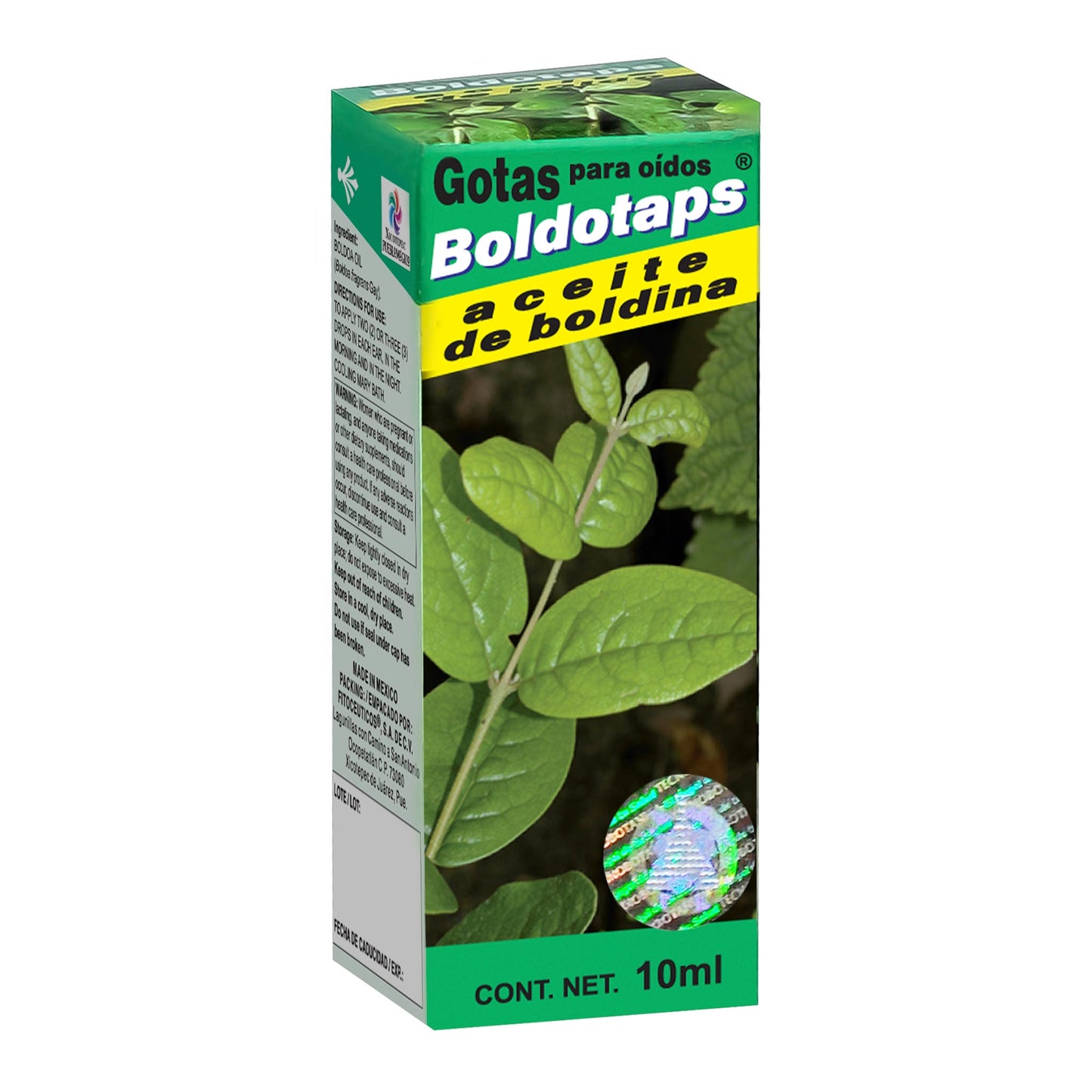BOLDOTAPS ® aceite otológico 10ml