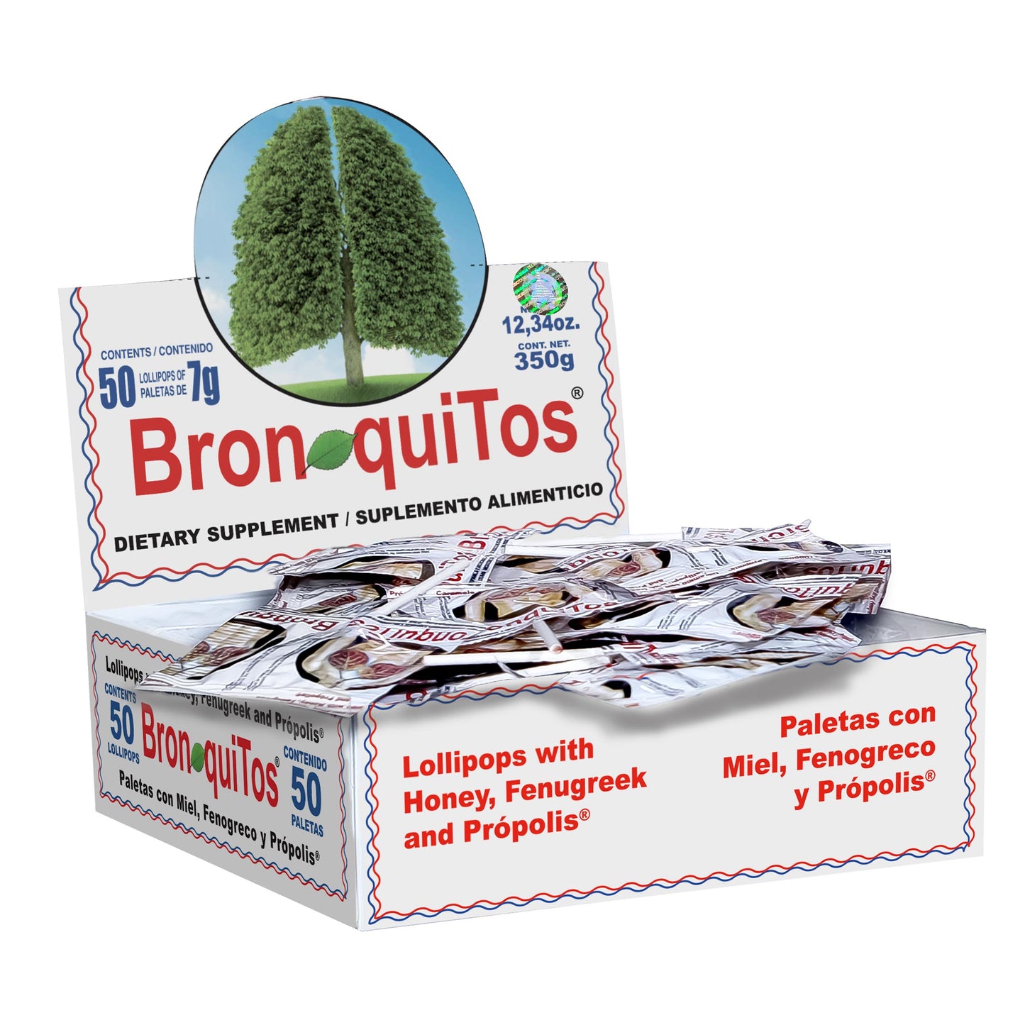 BRONQUITOS ® 50 paletas