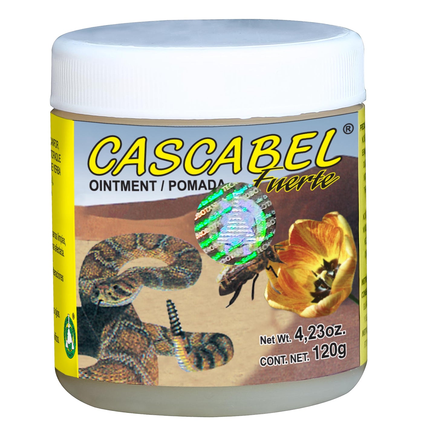 CASCABEL FUERTE ® pomada 120g