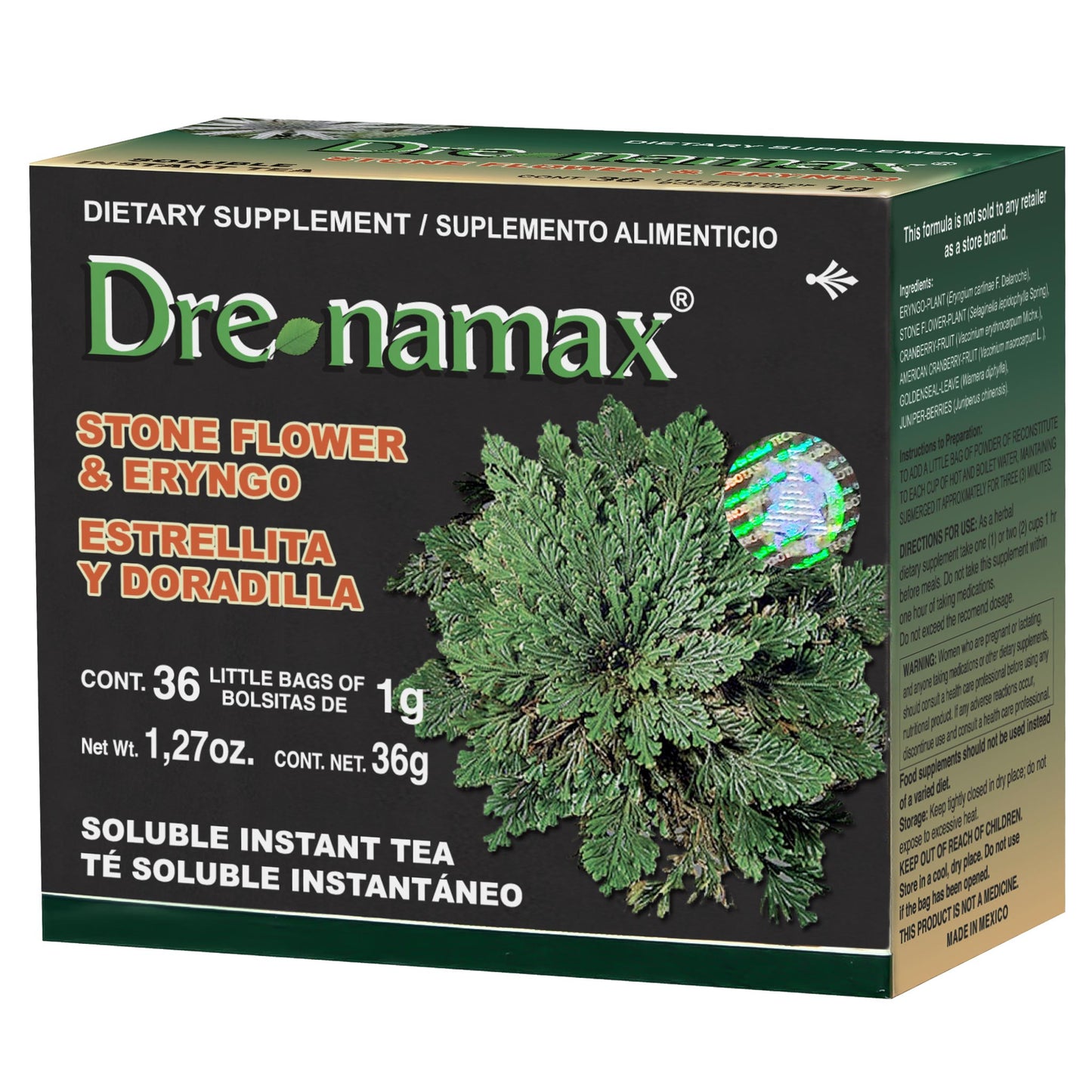 DRENAMAX ® 36 sobres para té