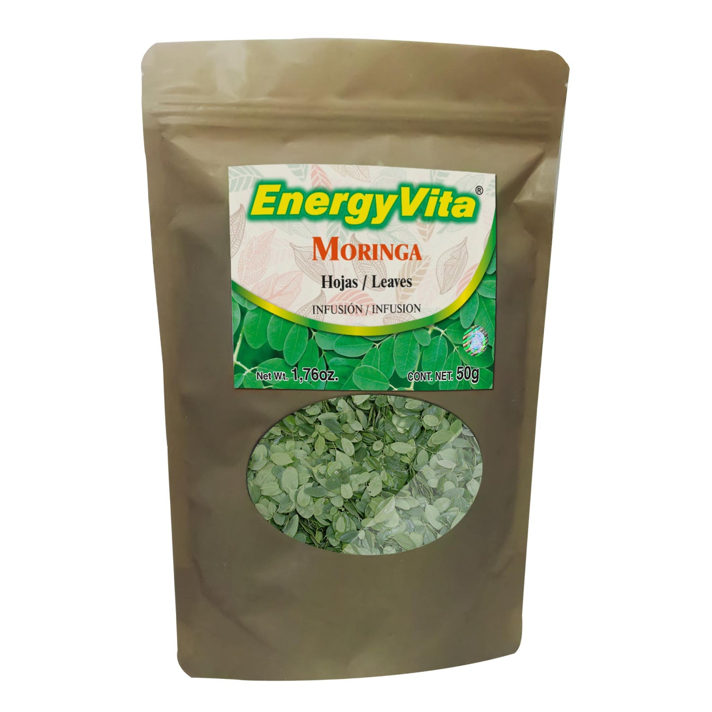 ENERGYVITA ® hojas de moringa 50g