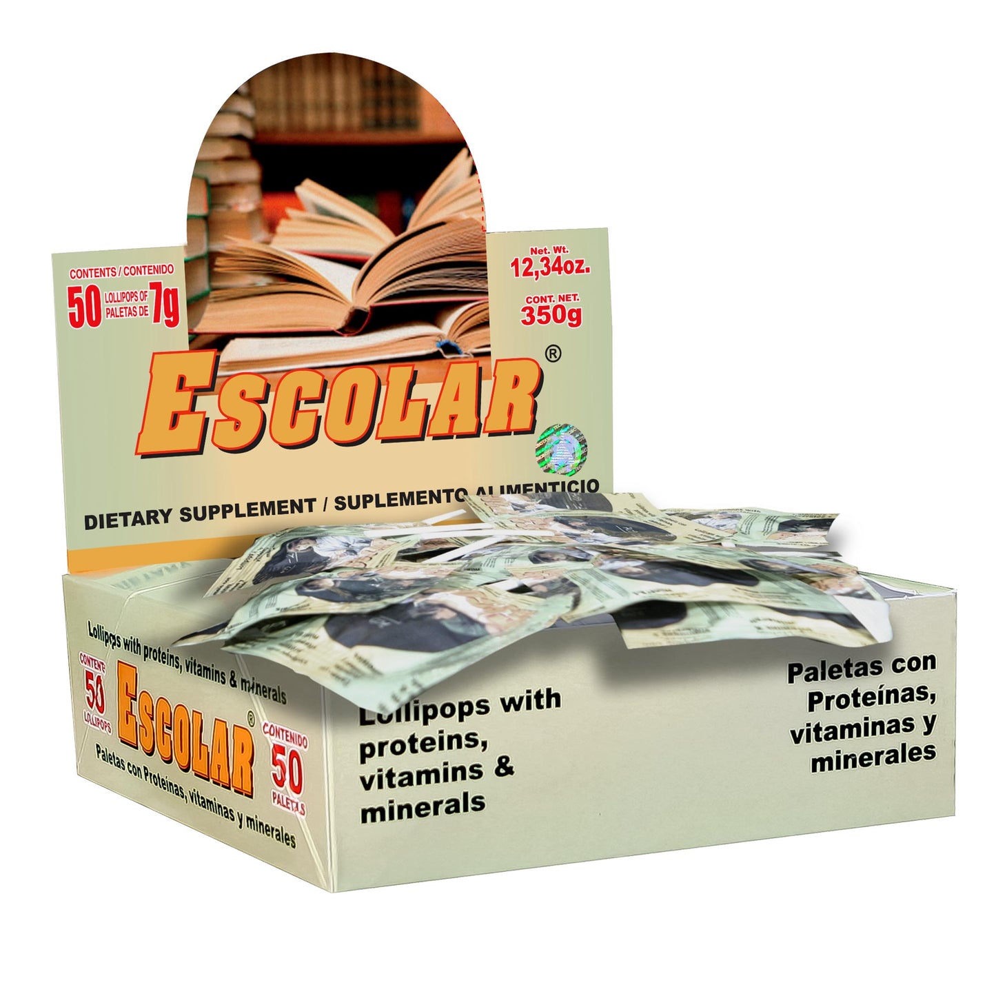ESCOLAR ® 50 paletas