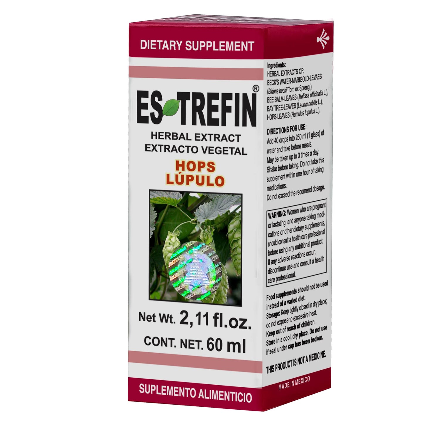 ESTREFIN ® extracto vegetal 60ml