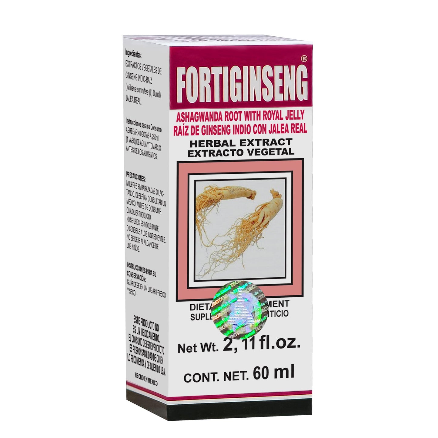 FORTIGINSENG ® extracto vegetal 60ml