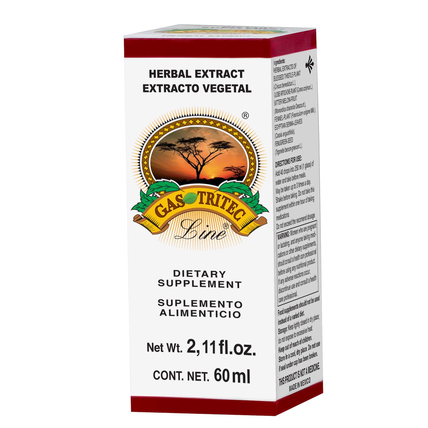 GASTRITEC LINE ® extracto vegetal 60ml