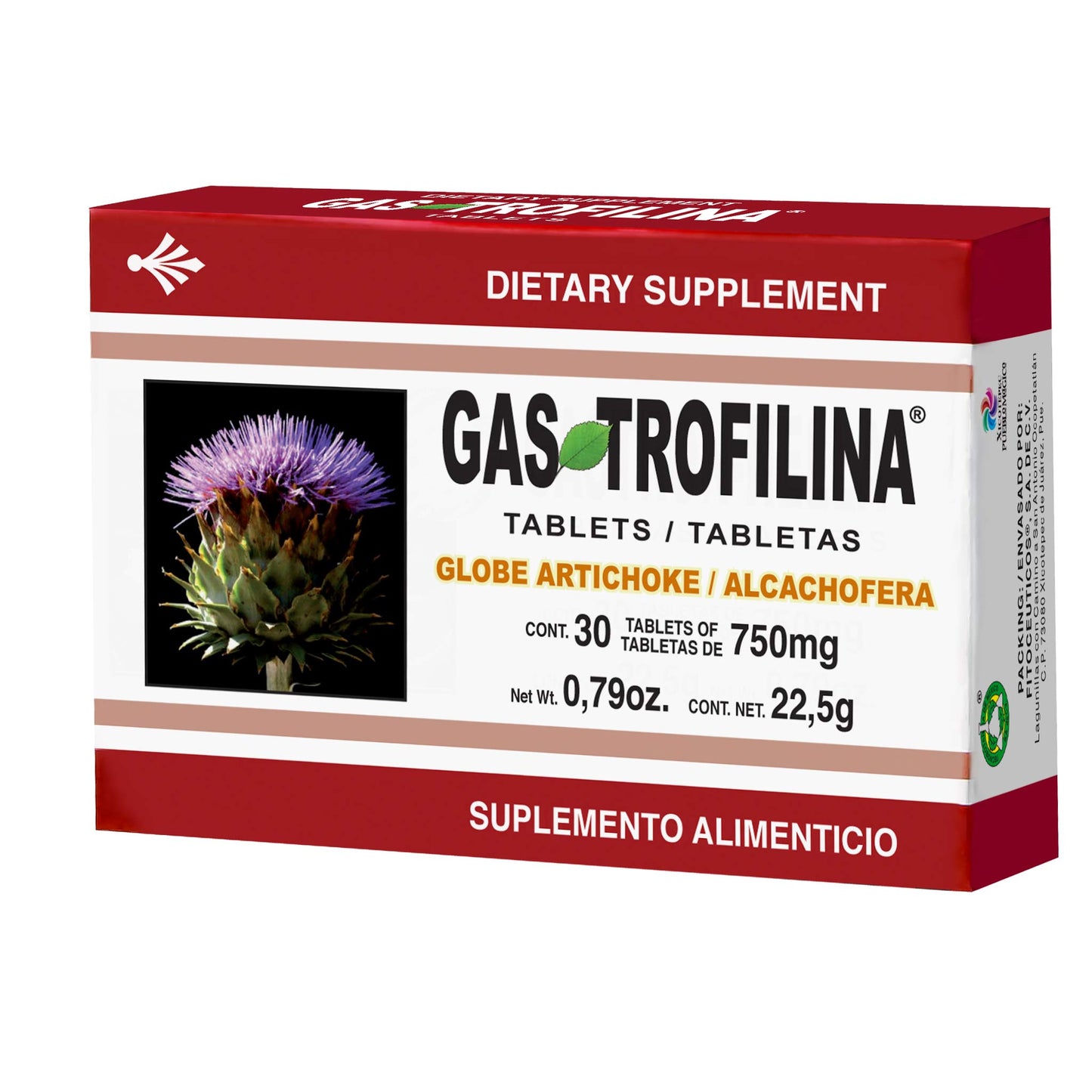 GASTROFILINA ® 30 tabletas