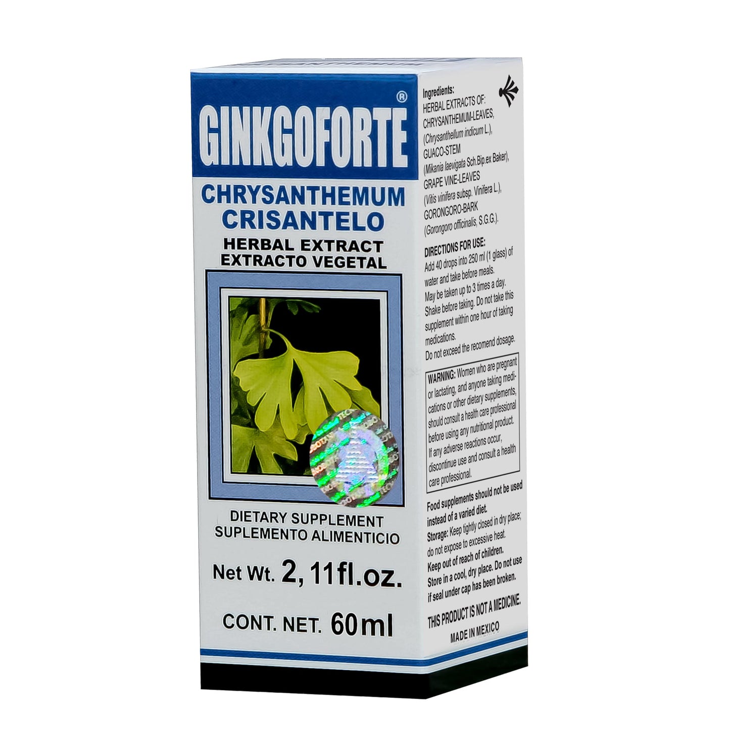 GINKGOFORTE ® extracto vegetal 60ml