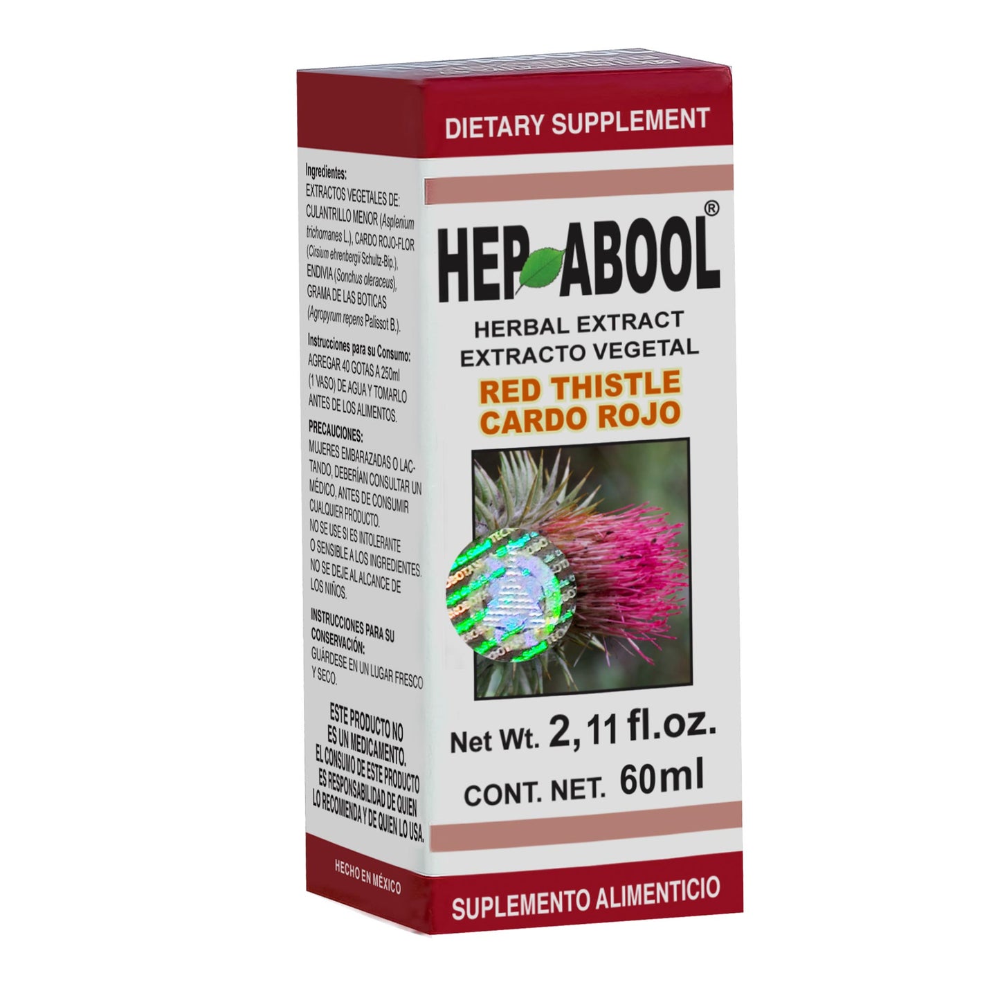 HEPABOOL ® extracto vegetal 60ml