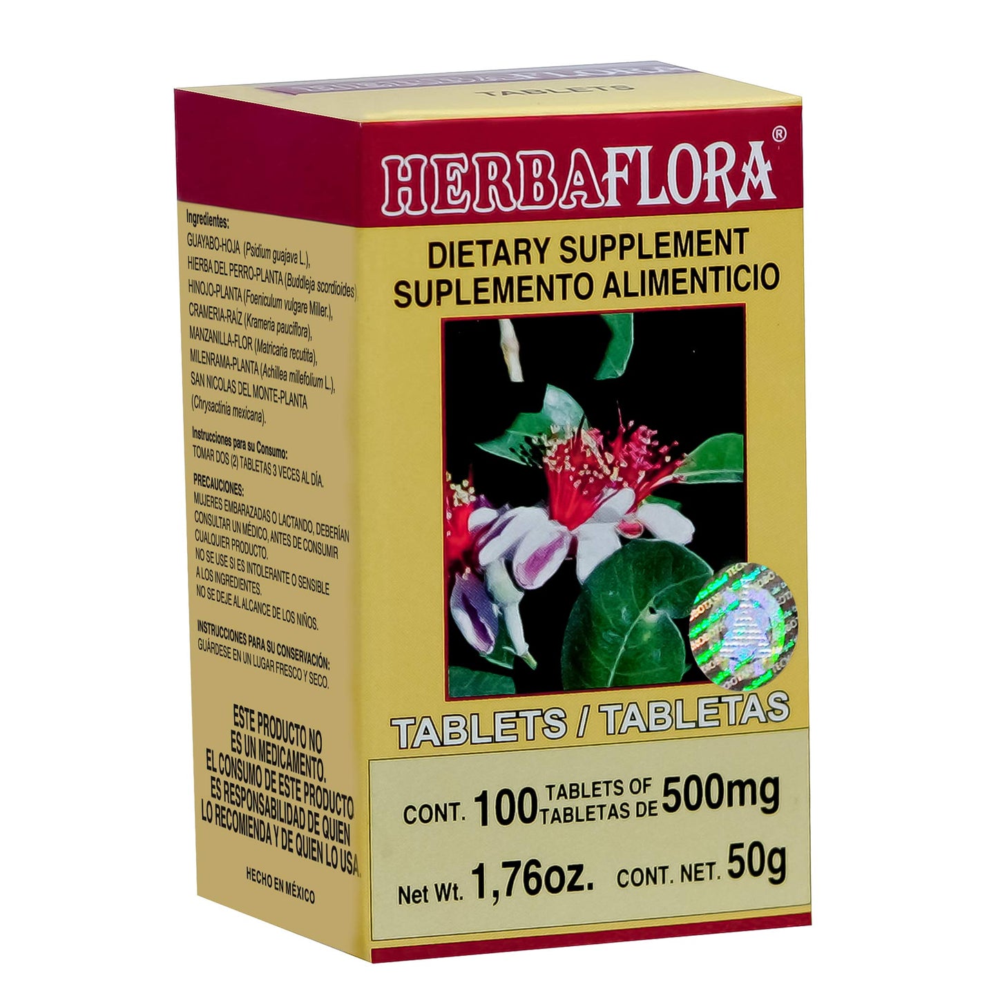 HERBAFLORA ® 100 tabletas
