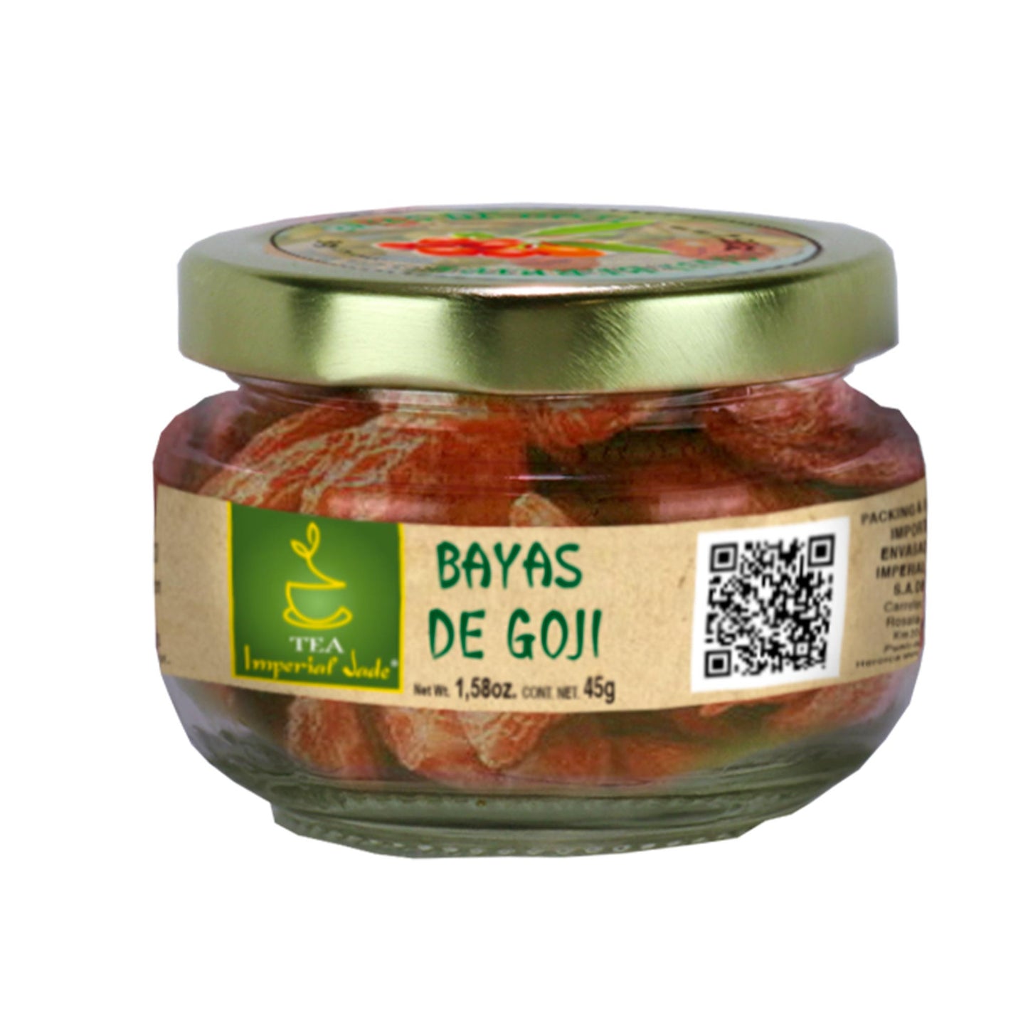 Frutos deshidratados IMPERIALJADE ® bayas de goji frasco 45g