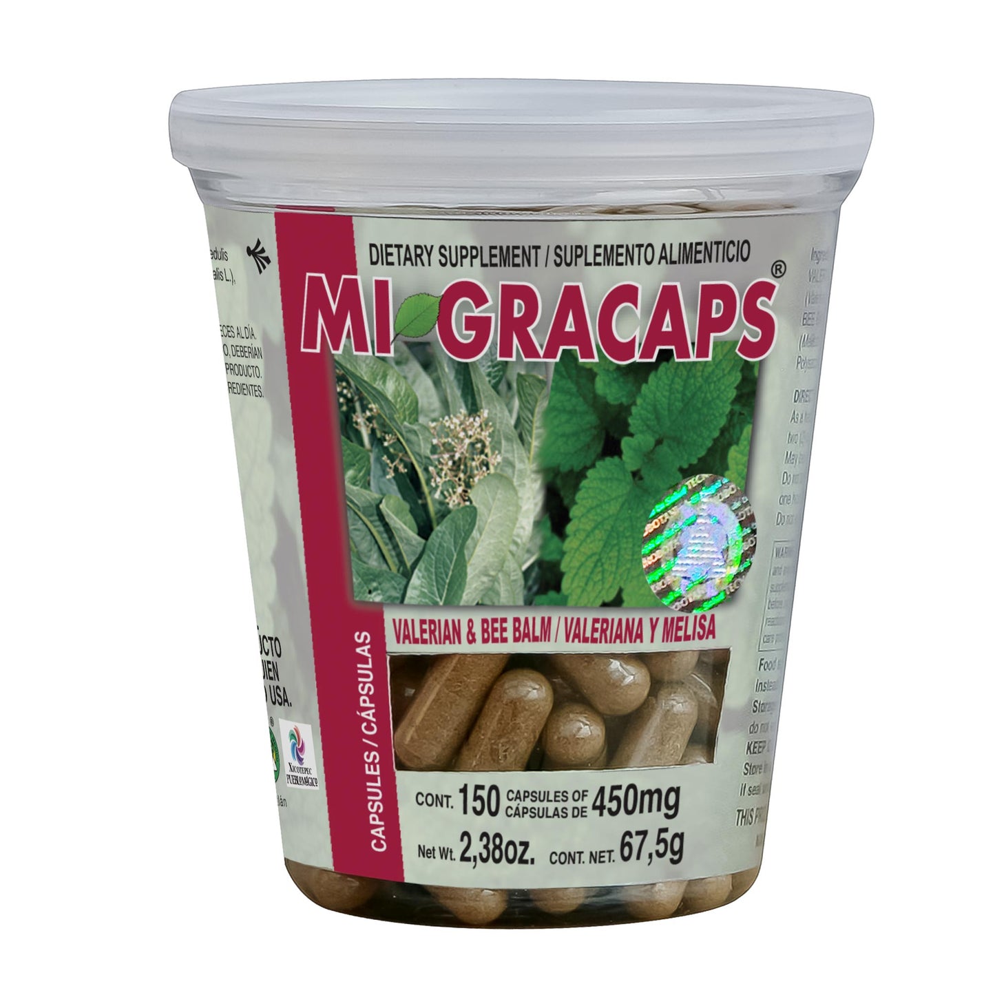 MIGRACAPS ® 150 cápsulas