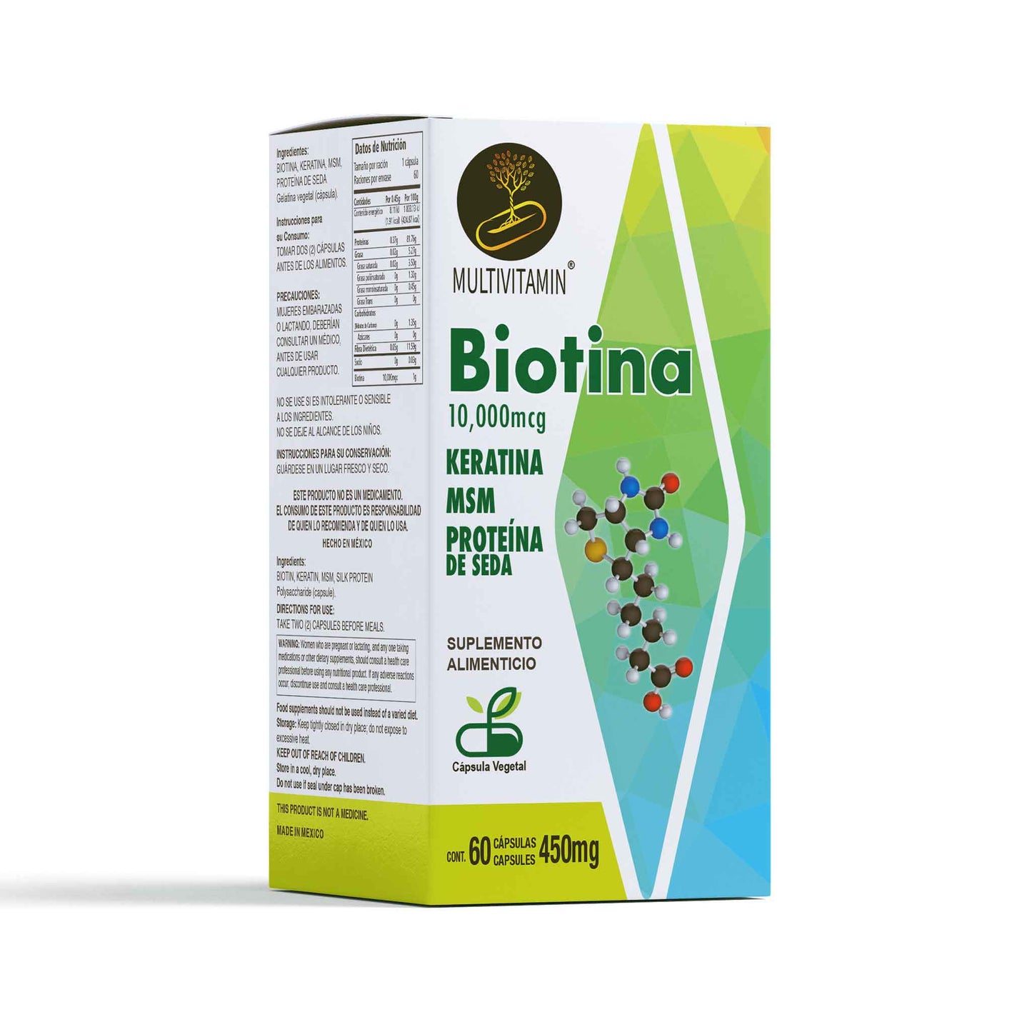 MULTIVITAMIN ® 60 cápsulas de biotina