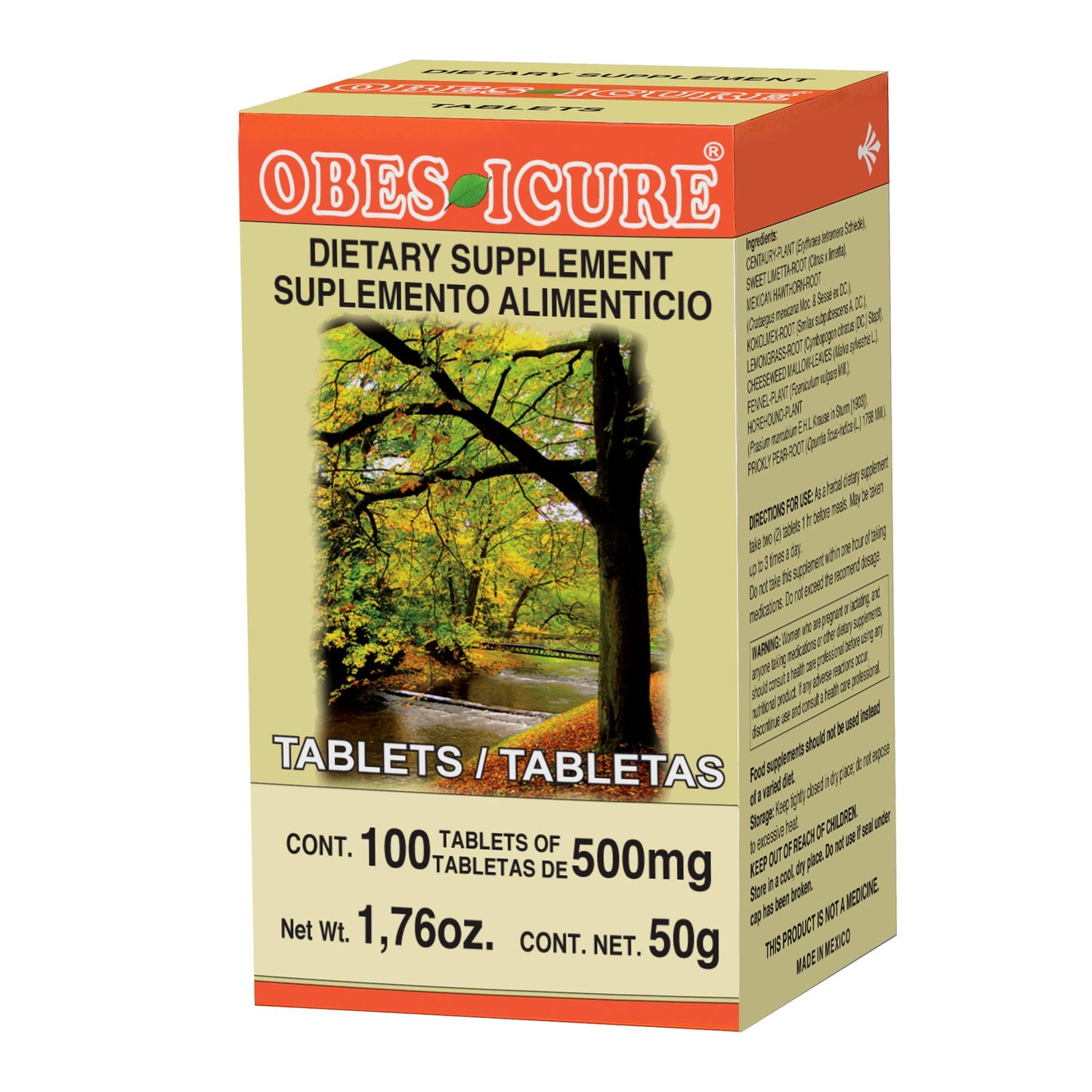 OBESICURE ® 100 tabletas