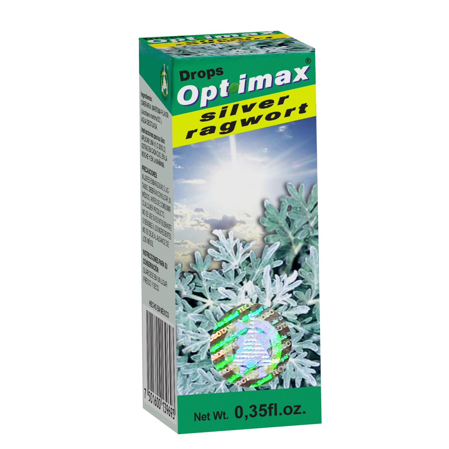 Gotas oftálmicas OPTIMAX ® cineraria marítima frasco 10ml