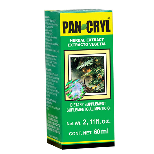 Extracto vegetal PANCRYL ® gurma caja frasco gotero 60ml