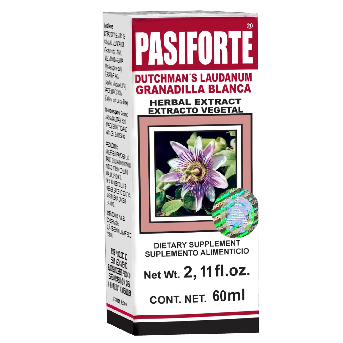 PASIFORTE ® extracto vegetal 60ml