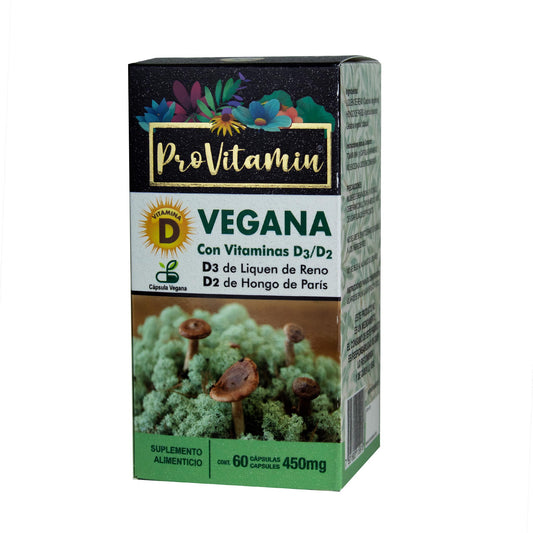 PROVITAMIN ® Vitamina D vegana 60 cápsulas