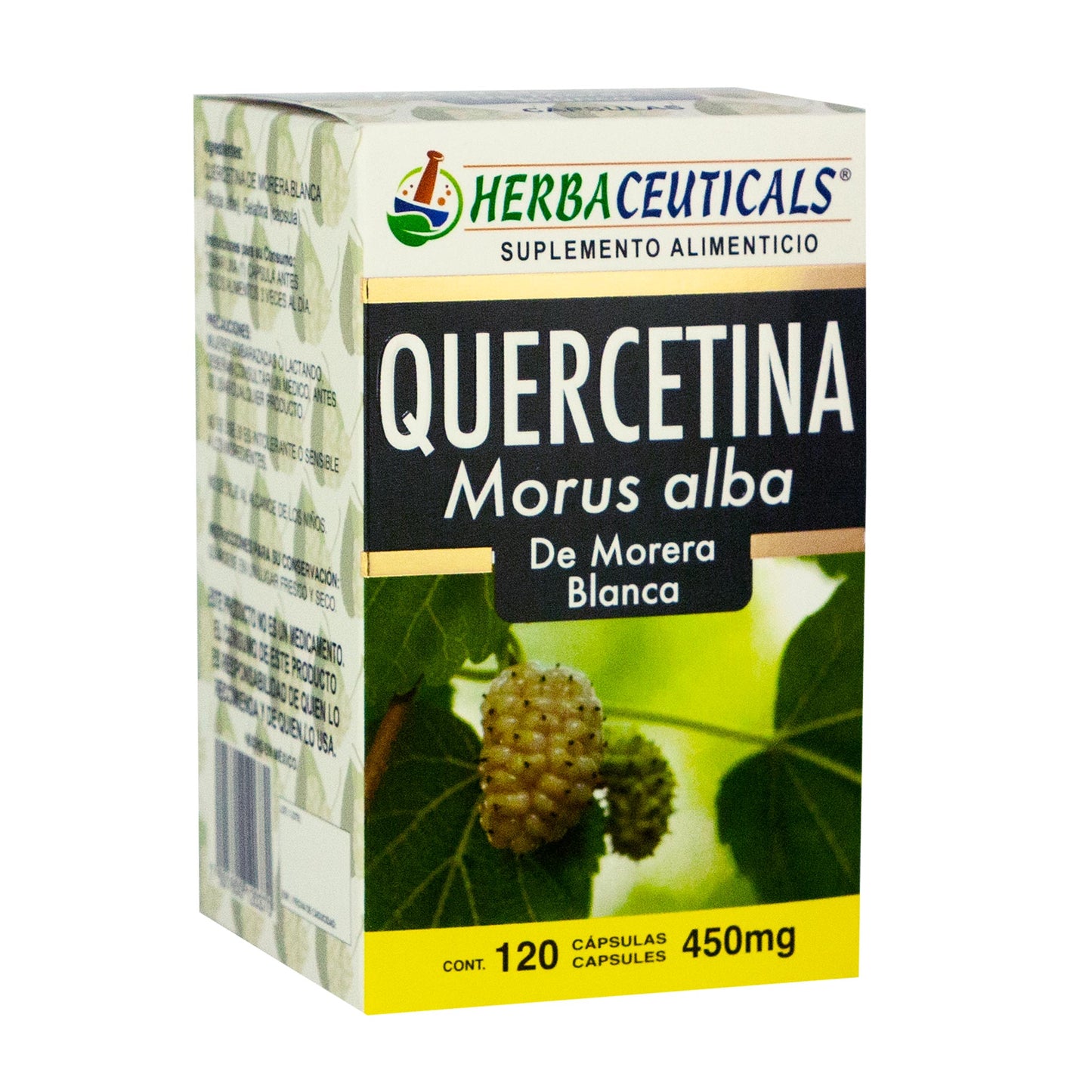 HERBACEUTICALS ® quercetina 120 cápsulas