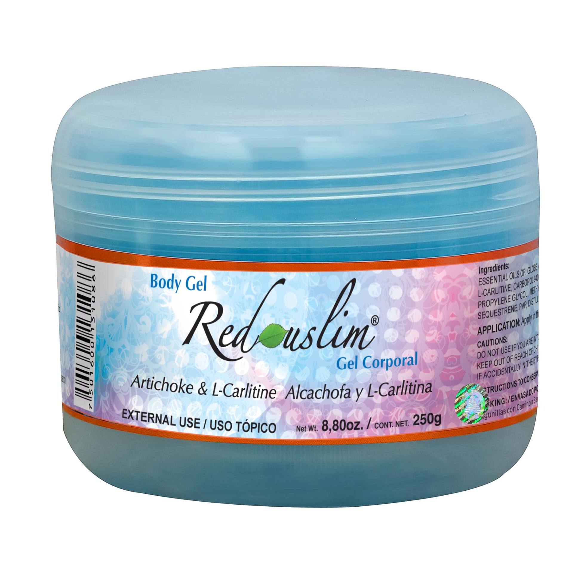 Gel corporal REDUSLIM alcachofa y l-carnitina tarro 250g El ngel de tu Salud Gel corporal REDUSLIM alcachofa y l-carnitina tarro 250g El ngel de tu Salud