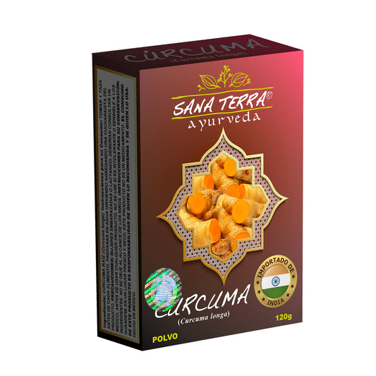 Polvo CÚRCUMA ® polvo de cúrcuma caja sobre 120g