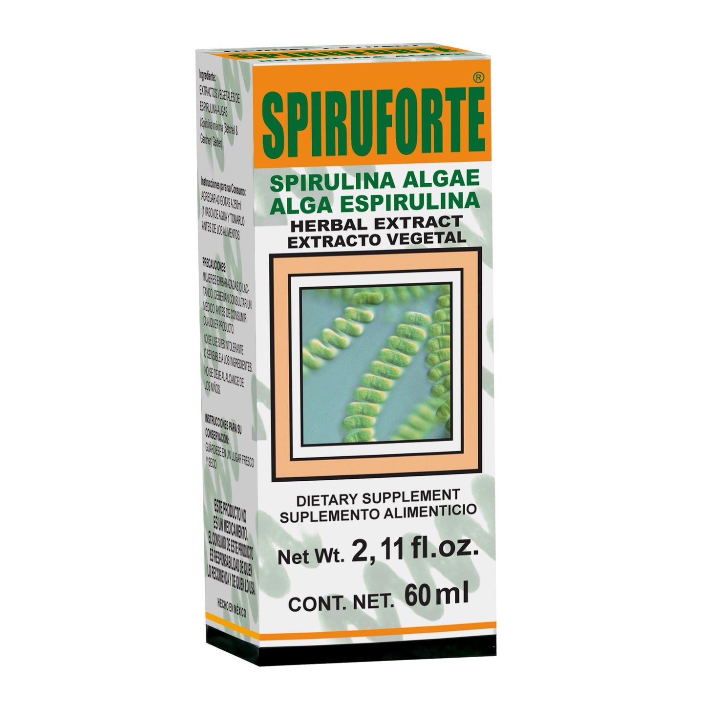 SPIRUFORTE ® extracto vegetal 60ml