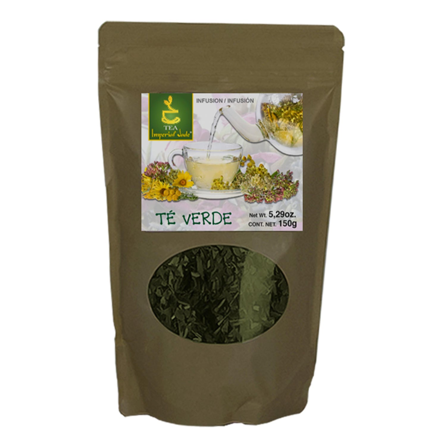 Té granulado IMPERIALJADE ® té verde bolsa 150g