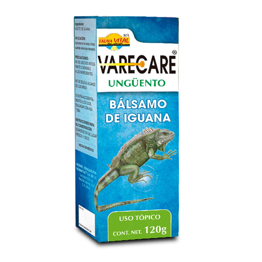 Ungüento VARECARE ® bálsamo de iguana tarro con 120g