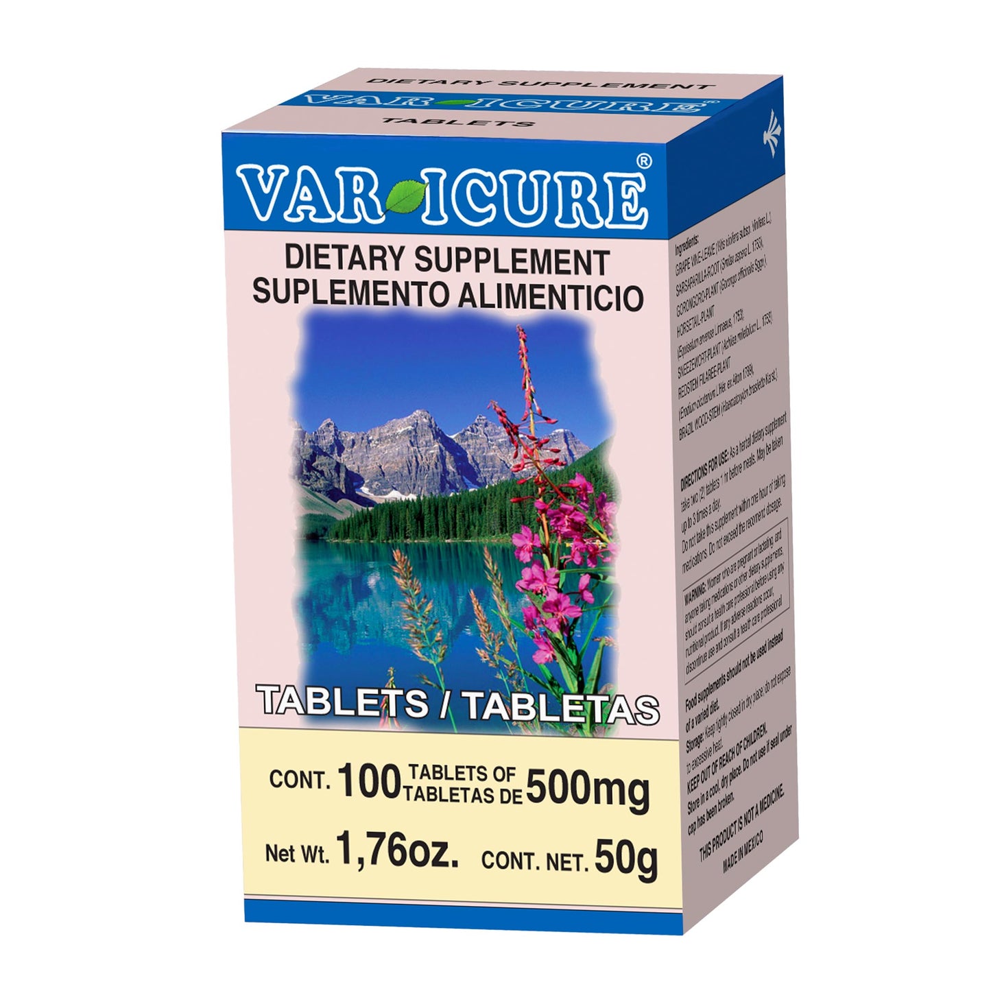 VARICURE ® 100 tabletas