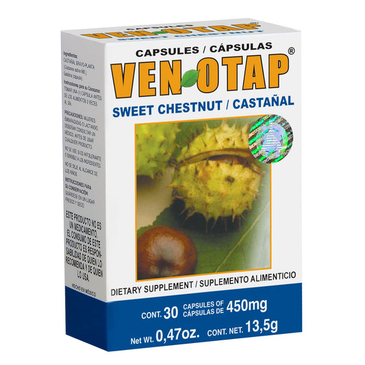 Cápsulas VENOTAP ® castañal caja blister 30u