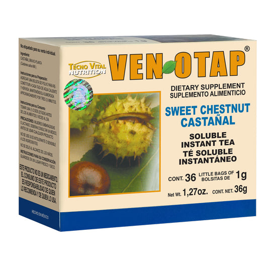 Té granulado VENOTAP ® castañal caja 36 sbrs