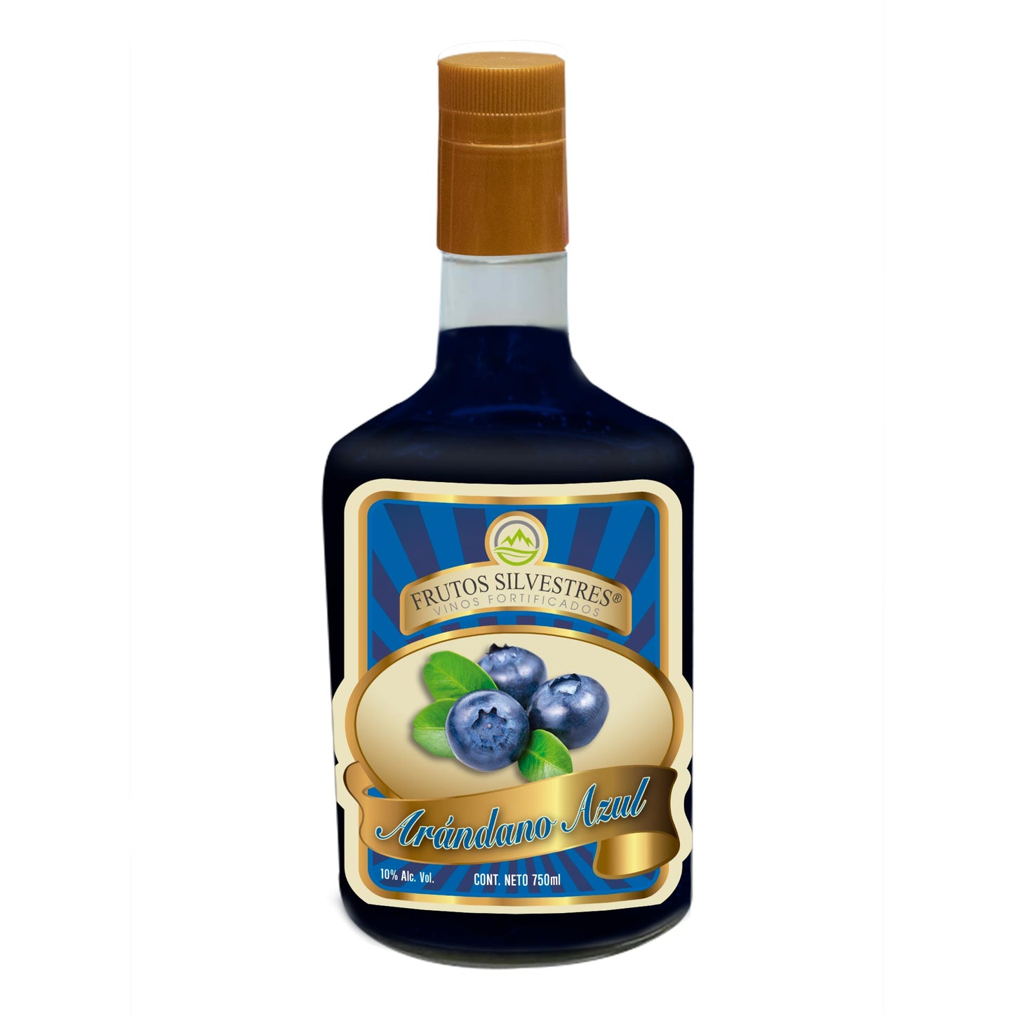 FRUTOS SILVESTRES ® vino de arándano azul 750ml