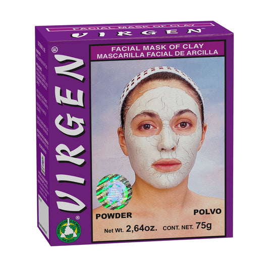 Mascarilla facial VIRGEN ® arcilla natural caja 75g