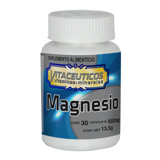 Cápsulas VITACÉUTICOS ® magnesio frasco  30u