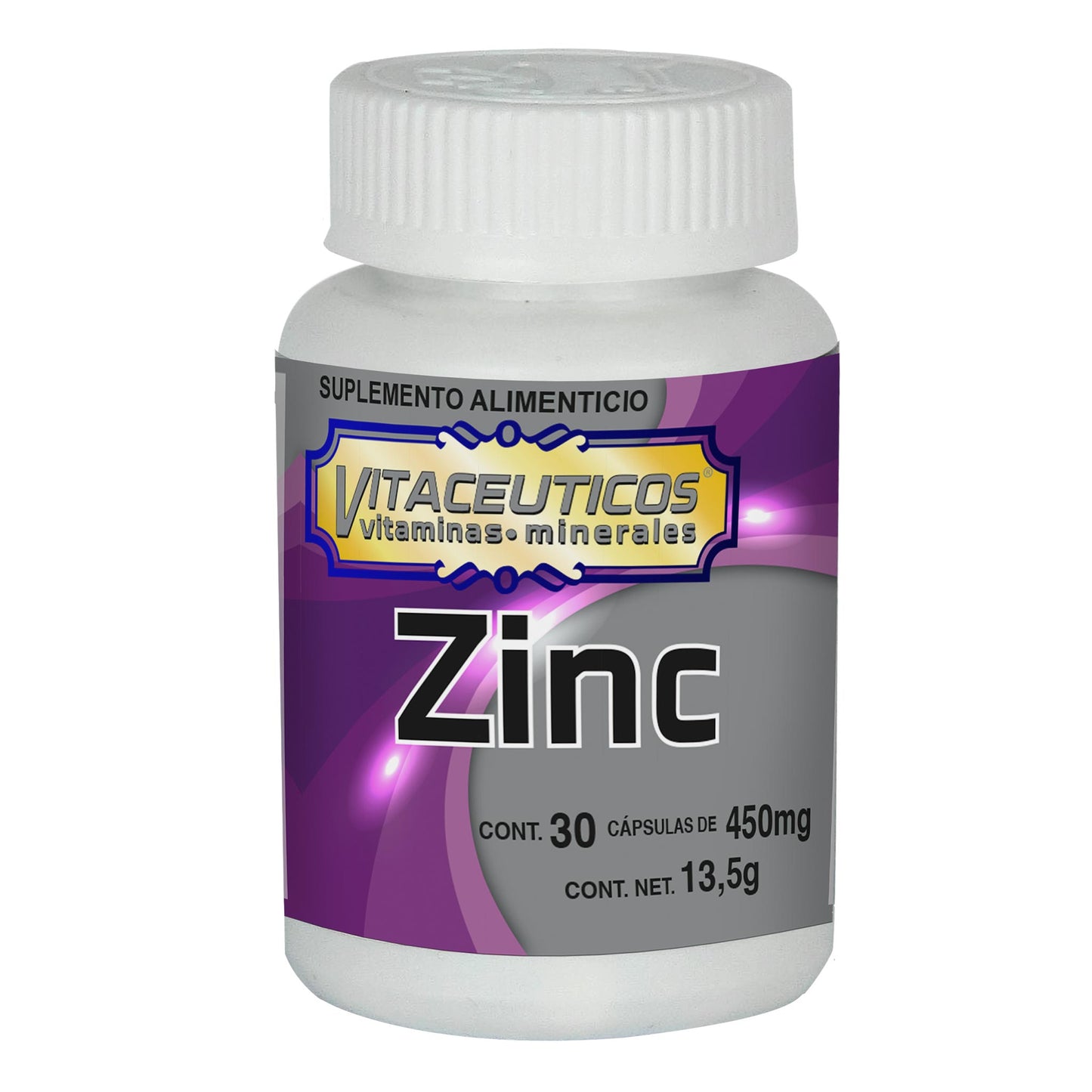 VITACEUTICOS ® 30 cápsulas de zinc