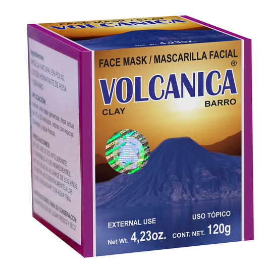 Mascarilla facial VOLCANICA ® arcilla volcánica tubo 120g